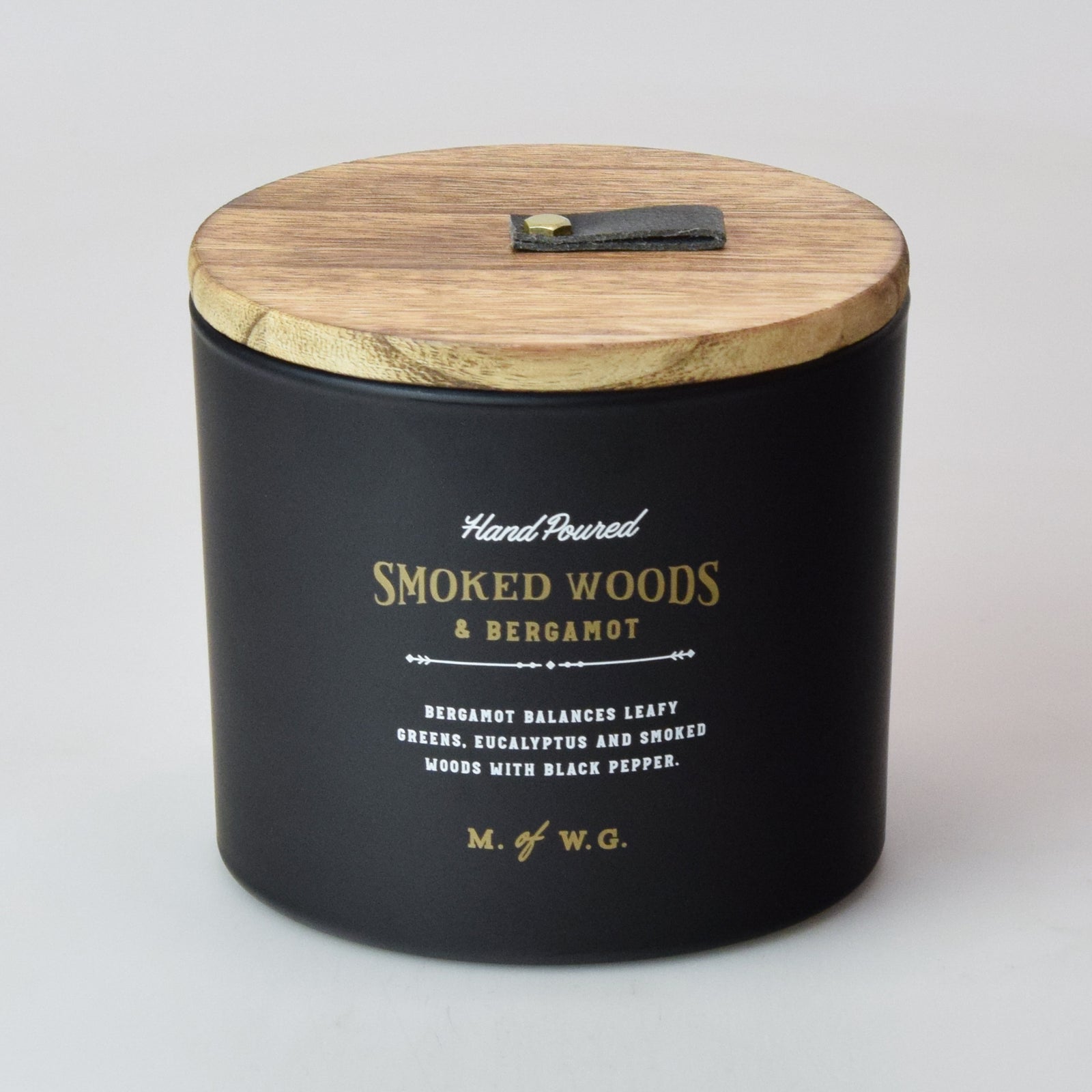 Smoked Woods & Bergamot – Makers of Wax Goods