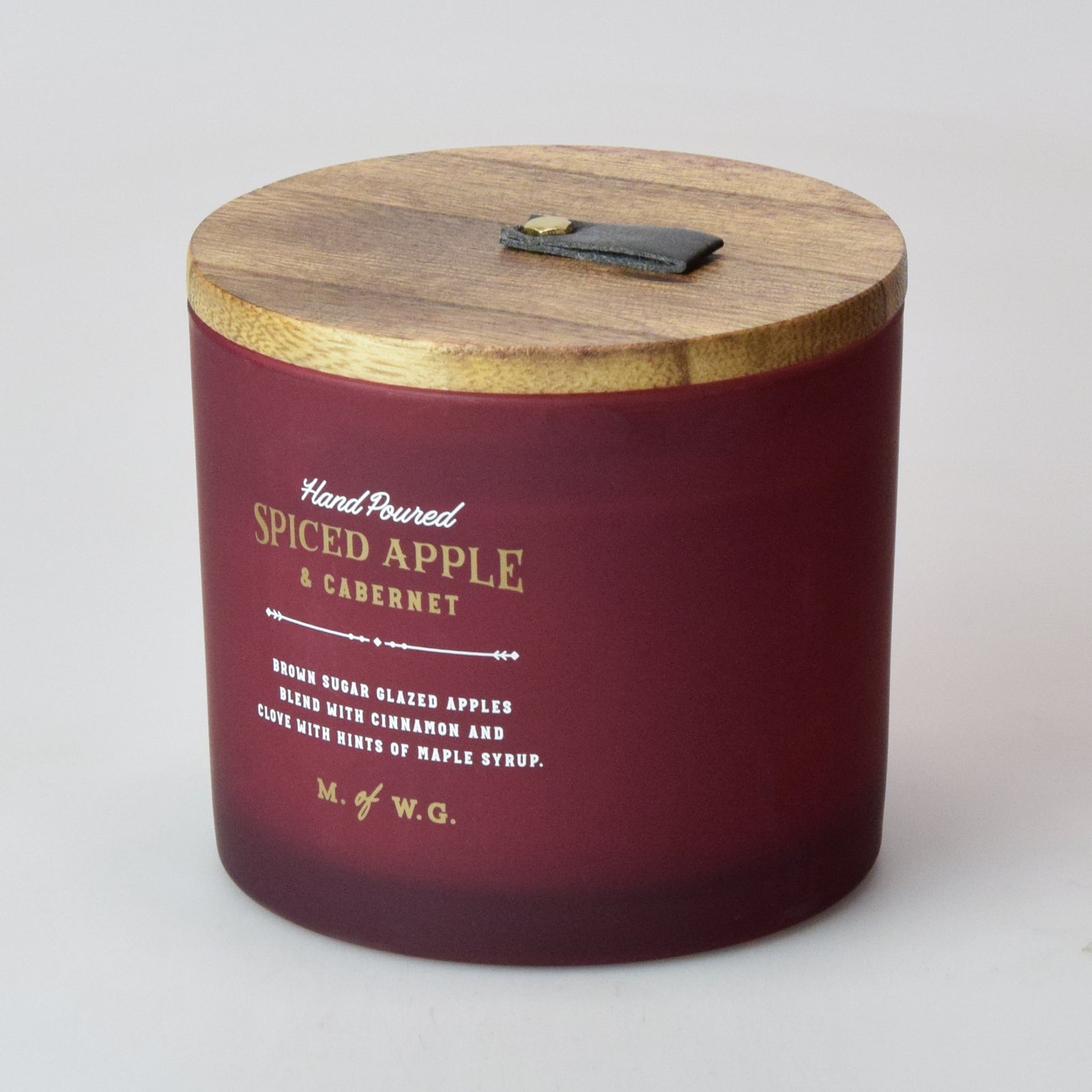 spiced apple tobacco candle Spiced Apple & Cabernet – Makers of Wax Goods