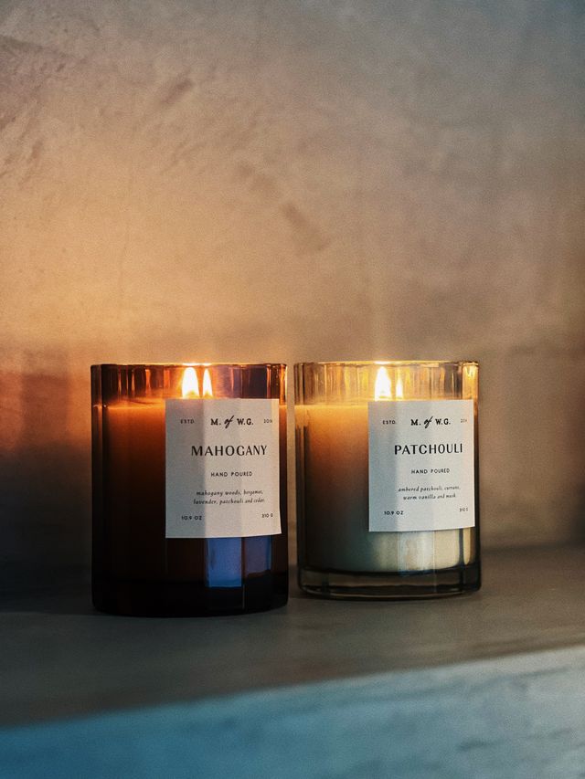 Mahogany Wooden Wick Candle