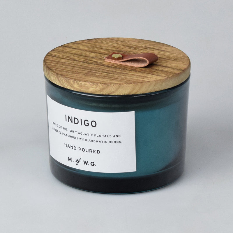 Indigo Water Soy Candle – CarrCrafts
