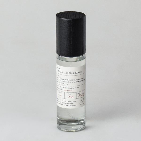 Vanilla Cedar & Tabac | Room Spray